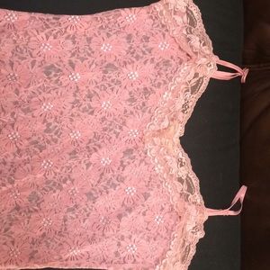 Zenana Outfitters Mauve Lace Chemise